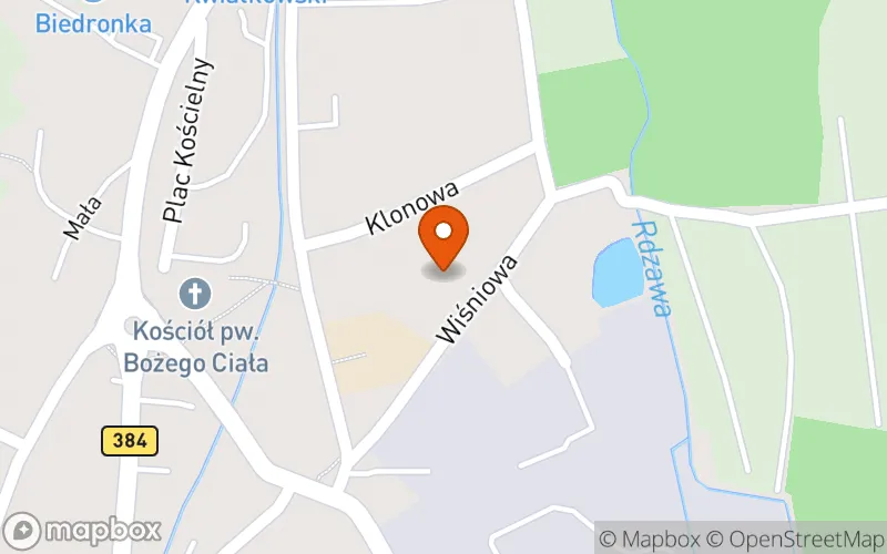 Lokalizacja: Żłobek Publiczny w Bielawie