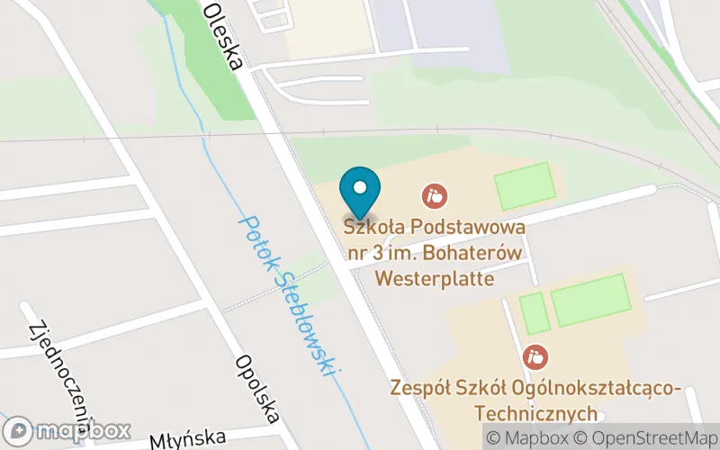 Lokalizacja: Szkoła Podstawowa nr 3 im. Bohaterów Westerplatte w Lublińcu