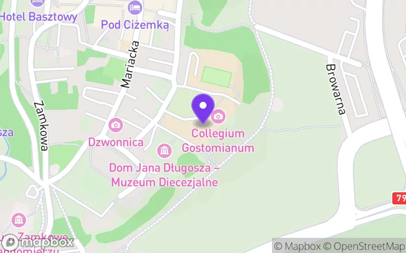 Lokalizacja: I Liceum Ogólnokształcące Collegium Gostomianum w Sandomierzu