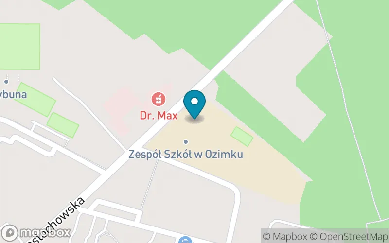 Lokalizacja: Publiczna Szkoła Podstawowa nr 1 im. Marii Skłodowskiej-Curie w Ozimku