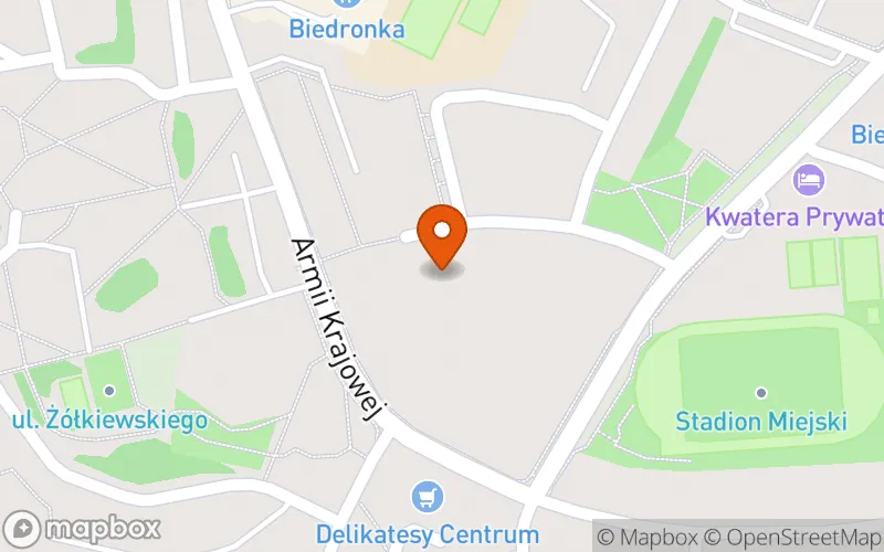 Lokalizacja: Żłobek przy Przedszkolu Samorządowym nr 6 w Sandomierzu