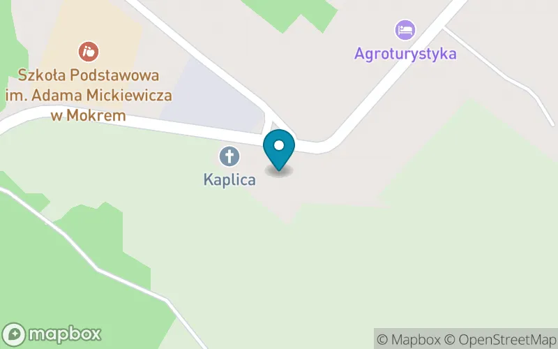 Lokalizacja: Szkoła Podstawowa w Mokrem
