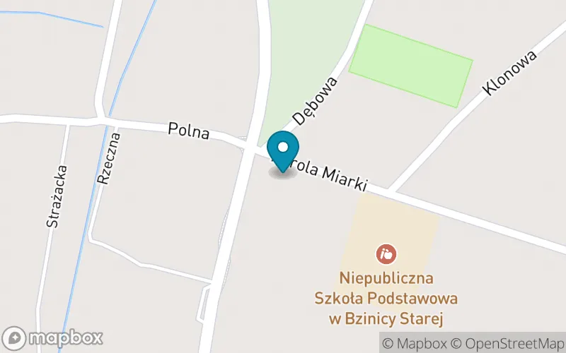 Lokalizacja: Niepubliczna Szkoła Podstawowa w Bzinicy Starej