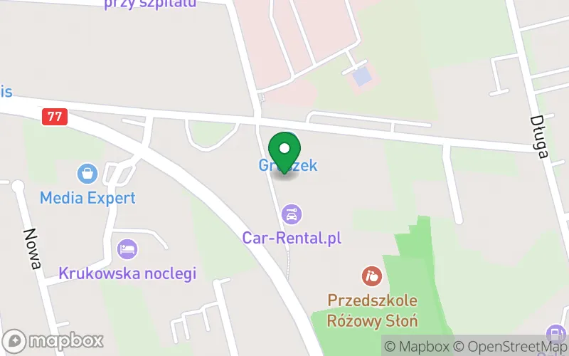 Lokalizacja: Niepubliczne Przedszkole „Różowy Słoń”