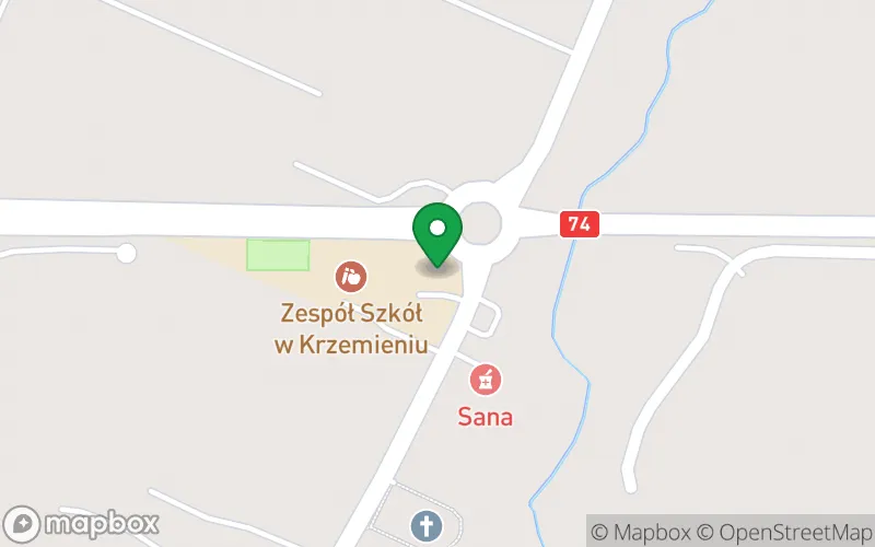 Lokalizacja: Publiczne Przedszkole w Krzemieniu