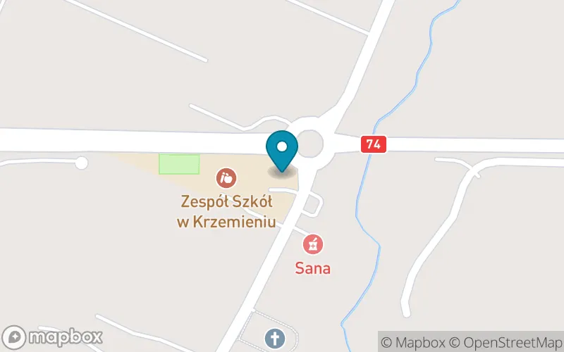 Lokalizacja: Publiczna Szkoła Podstawowa w Krzemieniu