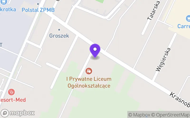 Lokalizacja: Rzemieślnicza Branżowa Szkoła I Stopnia w Zamościu