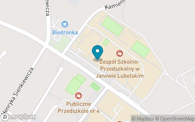 Lokalizacja: Publiczna Szkoła Podstawowa z Oddziałami Integracyjnymi im. Jana Zamoyskiego w Janowie Lubelskim