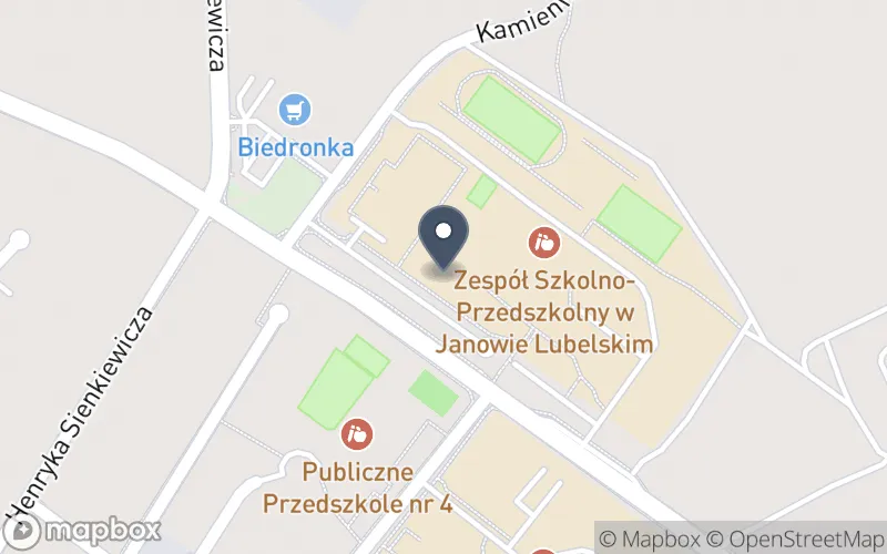 Lokalizacja: Zespół Szkolno-Przedszkolny w Janowie Lubelskim
