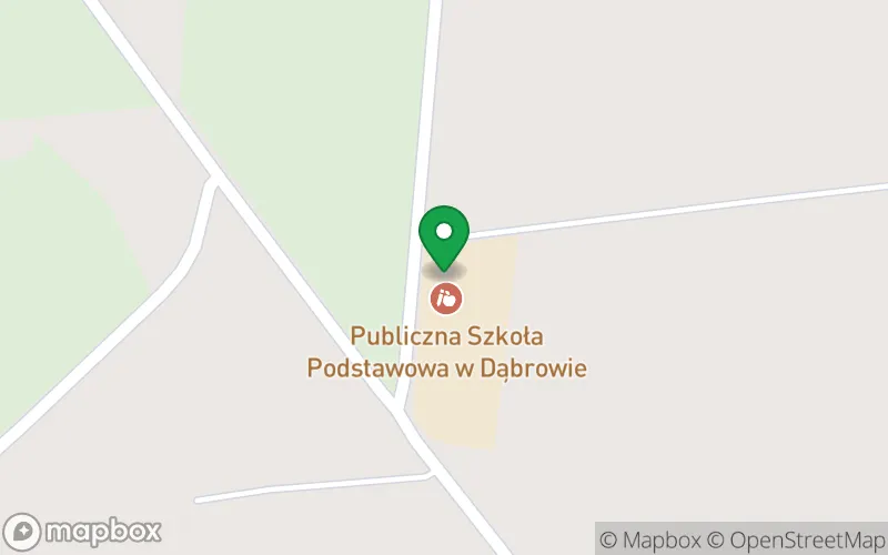 Lokalizacja: Punkt Przedszkolny przy Publicznej Szkole Podstawowej w Dąbrowie