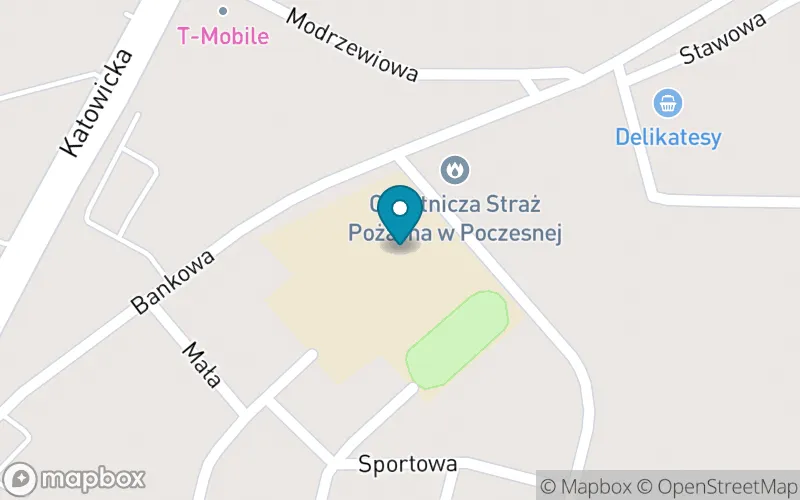 Lokalizacja: Szkoła Podstawowa im. Gustawa Morcinka w Poczesnej