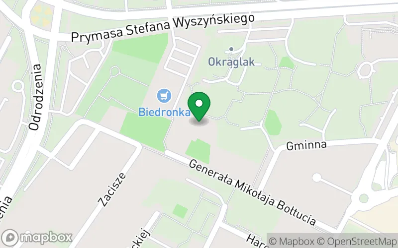 Lokalizacja: Przedszkole Miejskie nr 12 w Zamościu