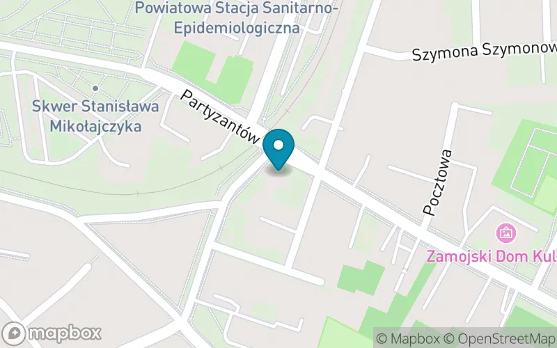 Lokalizacja: Szkoła Podstawowa nr 1 w Zamościu