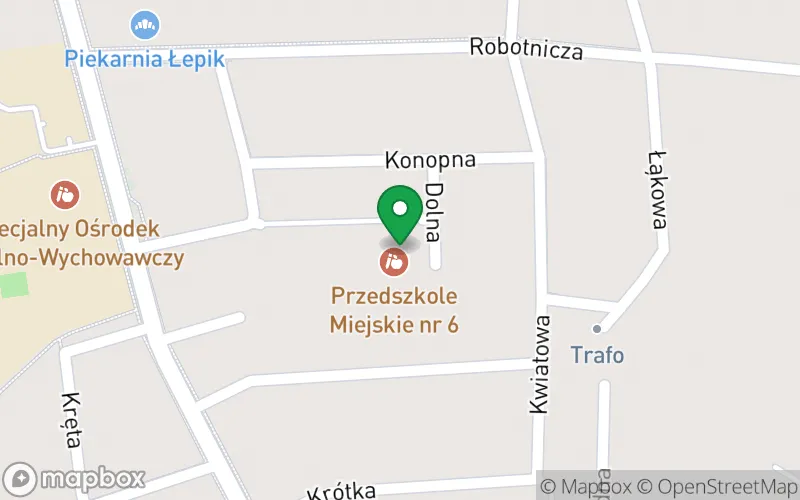 Lokalizacja: Przedszkole Miejskie nr 6