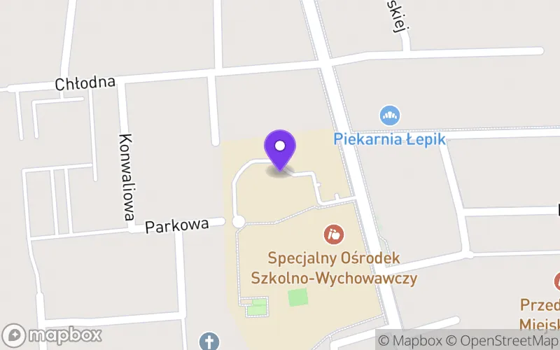 Lokalizacja: Branżowa Szkoła I Stopnia nr 1 Specjalna w Zamościu