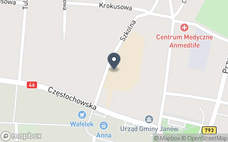 Lokalizacja: Zespół Placówek Oświatowych w Janowie