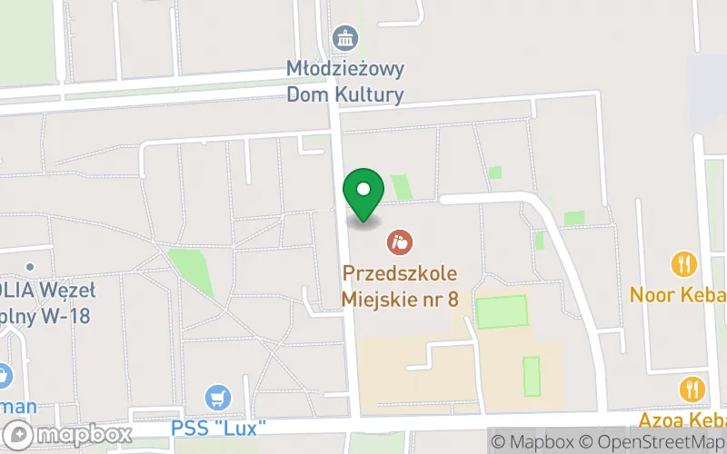 Lokalizacja: Przedszkole Miejskie nr 8 Im.jana Brzechwy w Zamościu