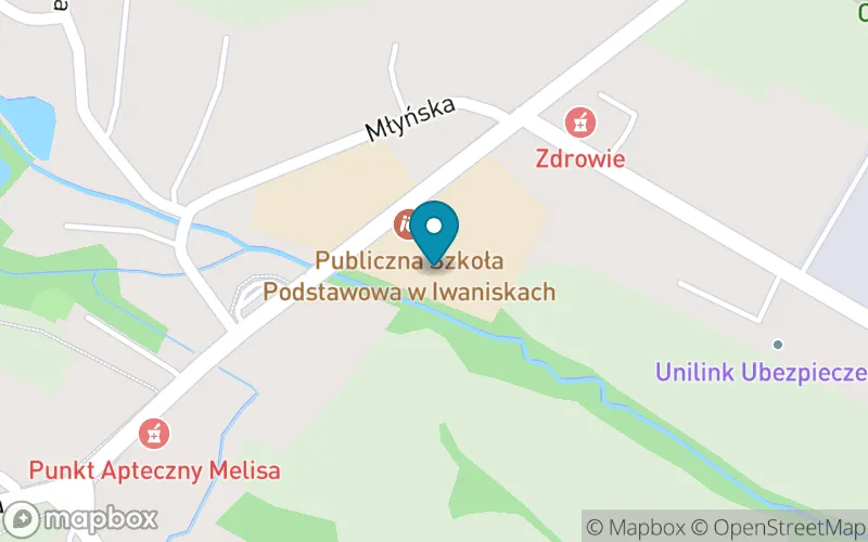 Lokalizacja: Publiczna Szkoła Podstawowa im. Marszałka Józefa Piłsudskiego w Iwaniskach