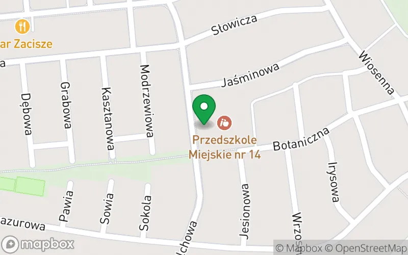 Lokalizacja: Przedszkole Miejskie nr 14 w Zamościu
