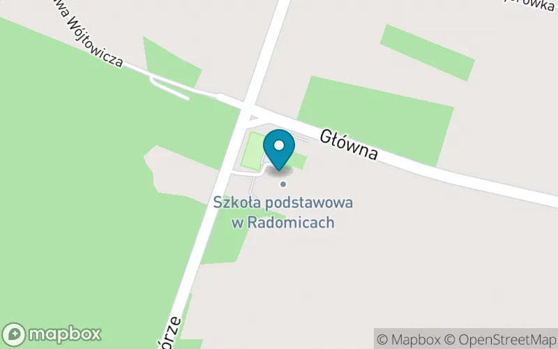 Lokalizacja: Publiczna Szkoła Podstawowa w Radomicach