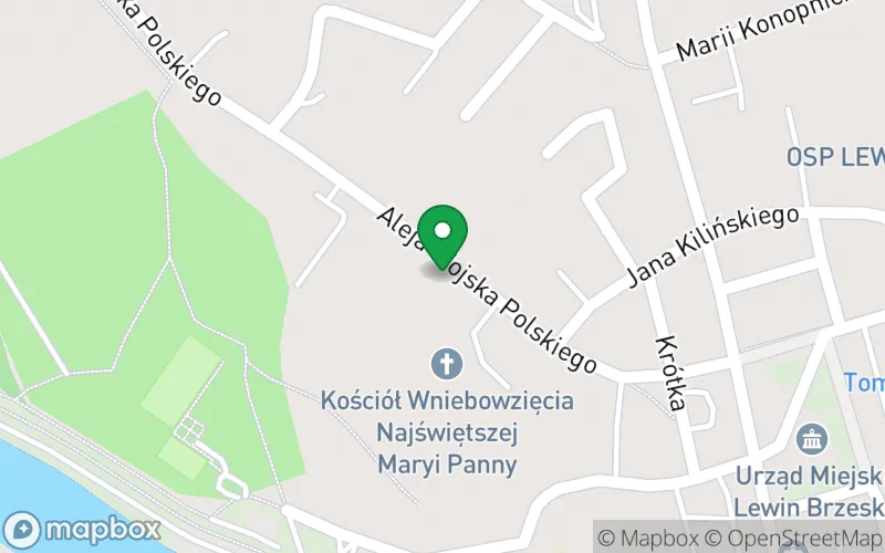 Lokalizacja: Przedszkole Publiczne nr 1 w Lewinie Brzeskim