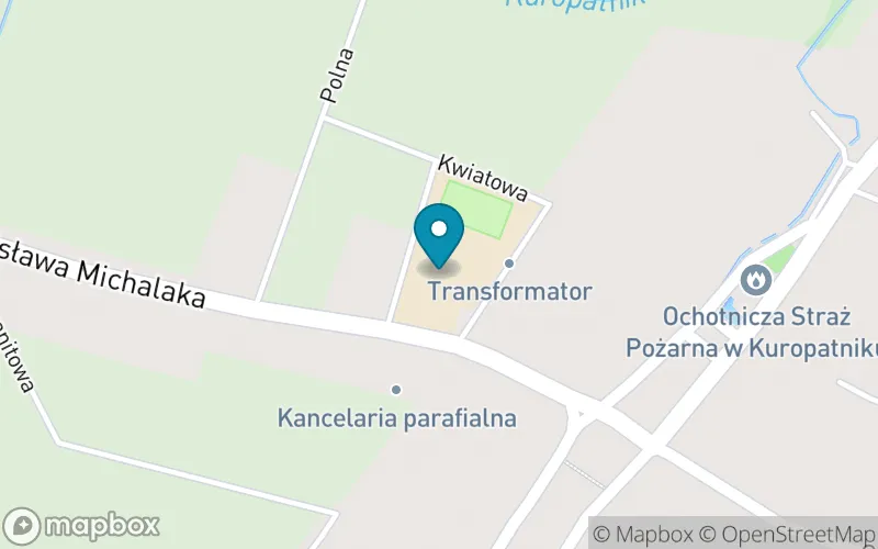 Lokalizacja: Publiczna Szkoła Podstawowa im. Jana Pawła II w Kuropatniku