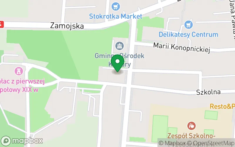 Lokalizacja: Przedszkole Samorządowe "Bajka" w Werbkowicach