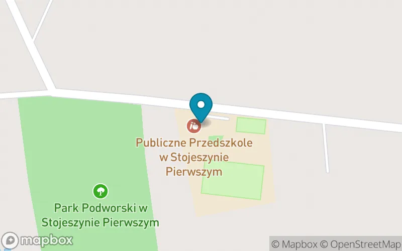 Lokalizacja: Publiczna Szkoła Podstawowa im. Jana Pawła II w Stojeszynie Pierwszym