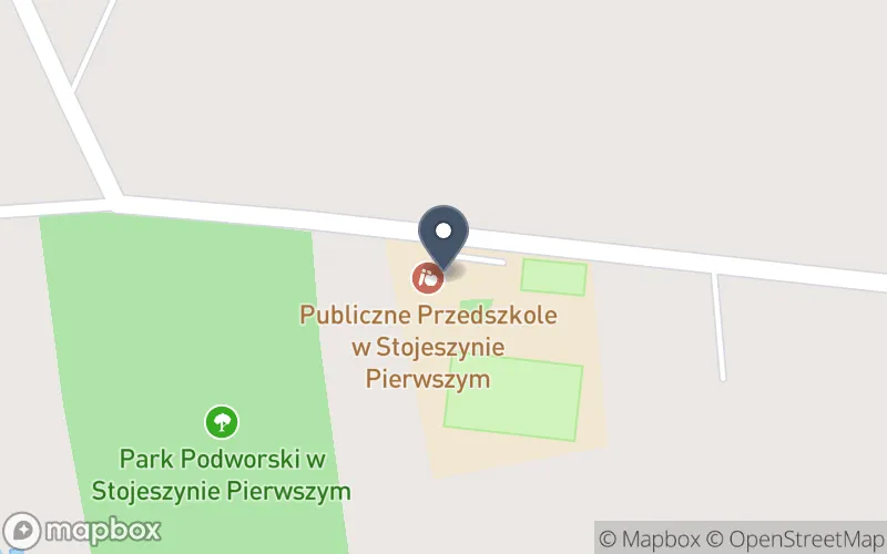 Lokalizacja: Zespół Placówek Oświatowych w Stojeszynie Pierwszym