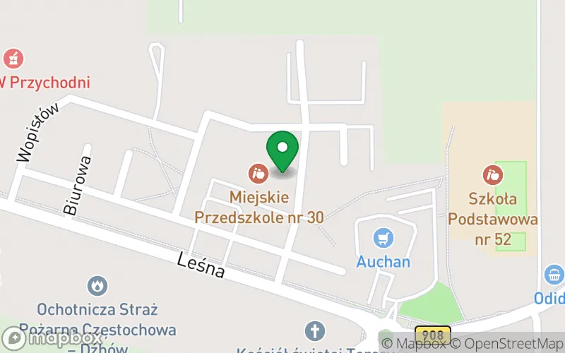 Lokalizacja: Miejskie Przedszkole nr 30