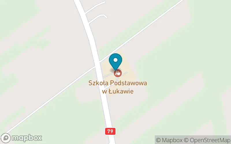 Lokalizacja: Szkoła Podstawowa w Łukawie