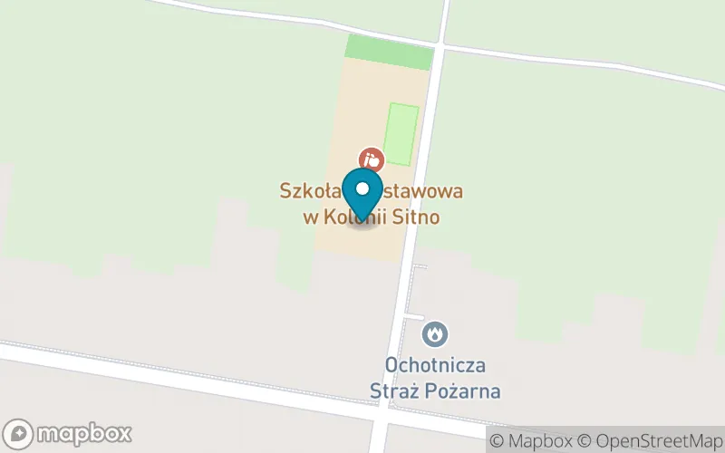 Lokalizacja: Szkoła Podstawowa w Kolonii Sitno