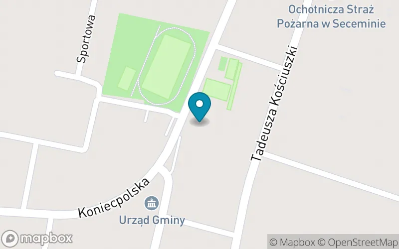 Lokalizacja: Szkoła Podstawowa im. Jana Zawady w Seceminie