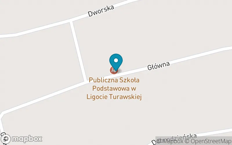 Lokalizacja: Publiczna Szkoła Podstawowa w Ligocie Turawskiej