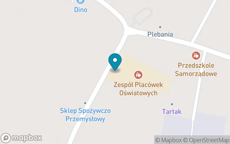 Lokalizacja: Szkoła Podstawowa im. Henryka Sienkiewicza w Koniecznie