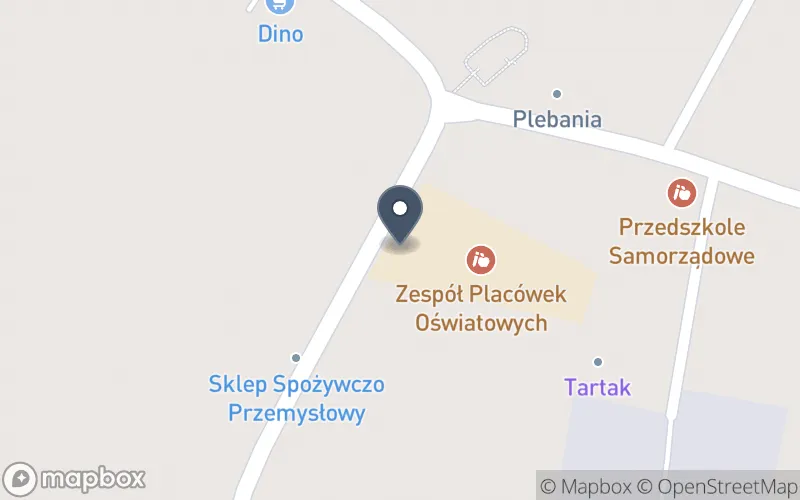 Lokalizacja: Zespół Placówek Oświatowych w Koniecznie