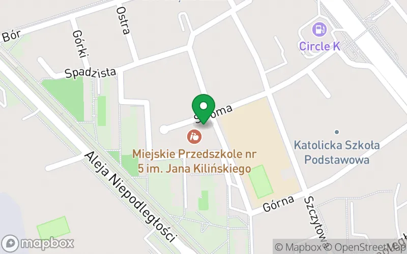 Lokalizacja: Miejskie Przedszkole Językowe nr 5 im. Jana Kilińskiego