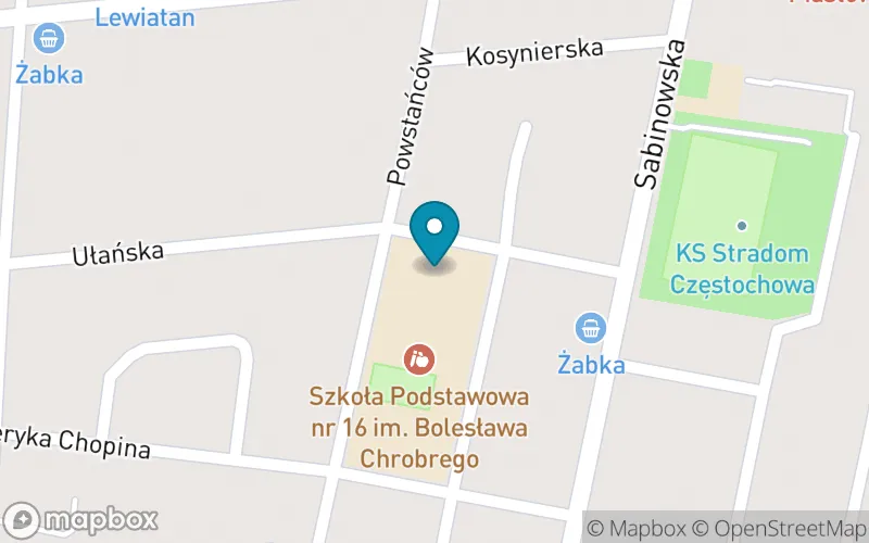 Lokalizacja: Szkoła Podstawowa nr 16 im. Bolesława Chrobrego