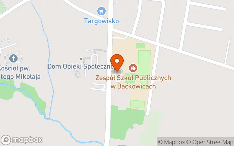 Lokalizacja: Klub Dziecięcy w Baćkowicach