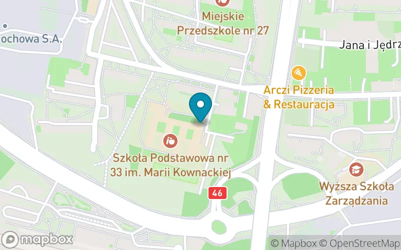 Lokalizacja: Szkoła Podstawowa nr 33 im. Marii Kownackiej