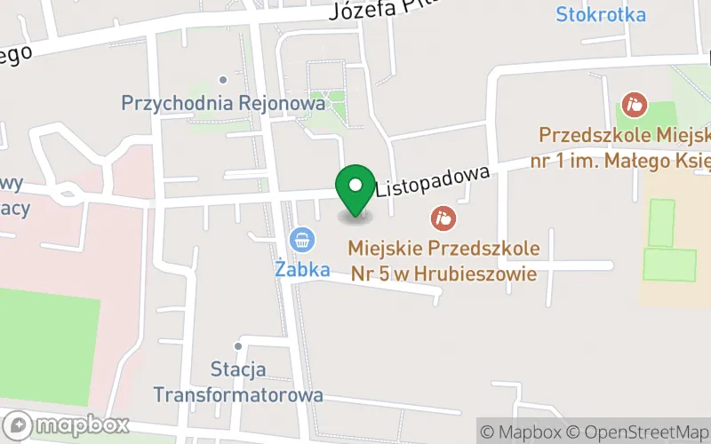 Lokalizacja: Miejskie Przedszkole nr 5 w Hrubieszowie