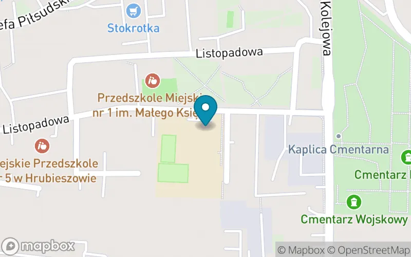 Lokalizacja: Szkoła Podstawowa nr 1 im. Bolesława Prusa w Hrubieszowie