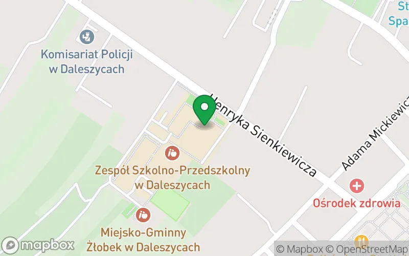 Lokalizacja: Przedszkole w Daleszycach
