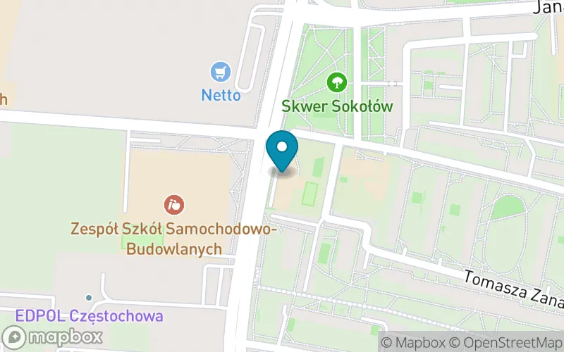 Lokalizacja: Szkoła Podstawowa Im.św. Jana de La Salle w Częstochowie