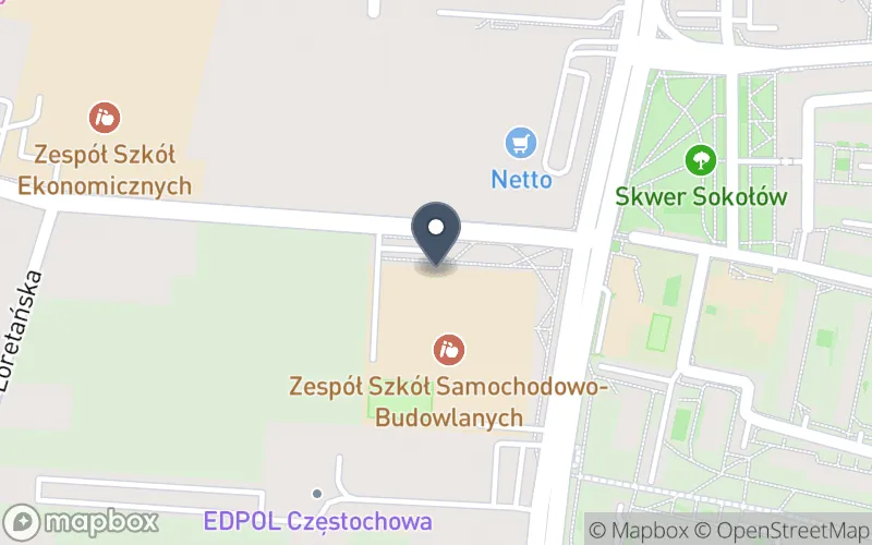 Lokalizacja: Zespół Szkół Samochodowych