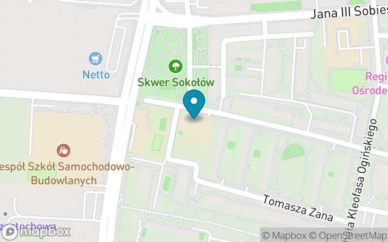 Lokalizacja: Szkoła Podstawowa Specjalna nr 5