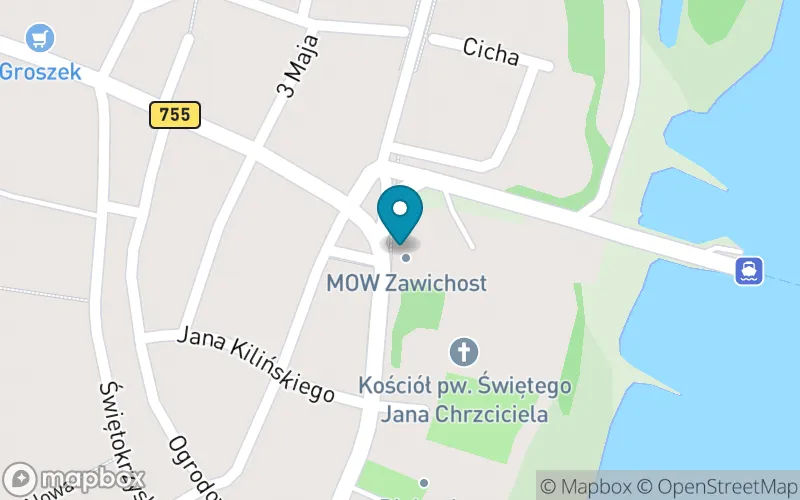 Lokalizacja: Szkoła Podstawowa Specjalna w Zawichoście