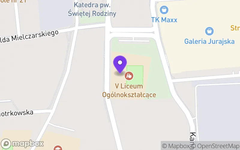Lokalizacja: V Liceum Ogólnokształcące im. Adama Mickiewicza