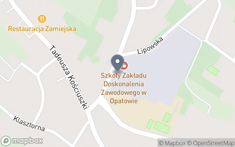 Lokalizacja: Centrum Kształcenia Zawodowego w Opatowie Zakładu Doskonalenia Zawodowego w Kielcach