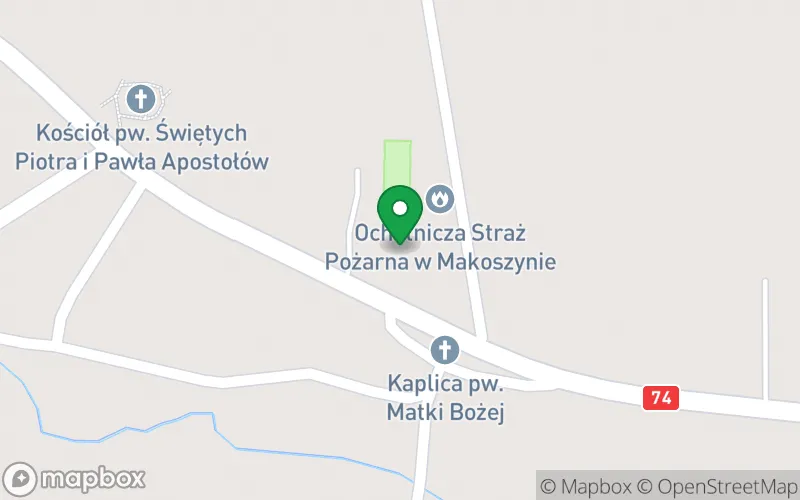 Lokalizacja: Punkt Przedszkolny w Szkole Podstawowej w Makoszynie